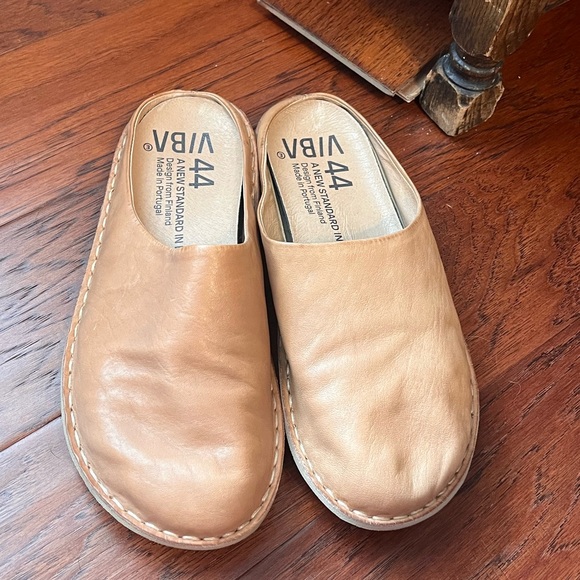 Viba Men’s leather slides/mules. Size 44 or US 11. - Picture 2 of 10